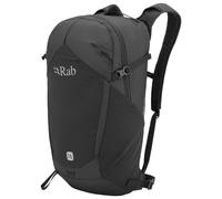 Rab Tygen Backpack - Lightweight Breathable Daypack for Travel, Hiking, & Commuting - Black - 22-Liter (Back Length - Medium)