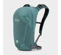 Rab Tygen Backpack - Lightweight Breathable Daypack for Travel, Hiking, & Commuting - Sage - 6-Liter (Back Length - Medium)