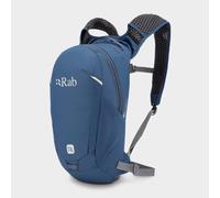 Rab Tygen Backpack - Lightweight Breathable Daypack for Travel, Hiking, & Commuting - Tempest Blue - 6-Liter (Back Length - Medium)