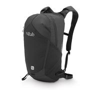 Rab Tygen Backpack - Lightweight Breathable Daypack for Travel, Hiking, & Commuting - Black - 18-Liter (Back Length - Medium)