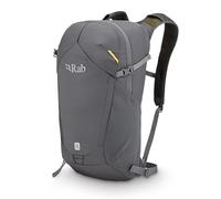 Rab Tygen Backpack - Graphene - 22L(Back - M) | Lightweight Breathable Daypack, for Travel, Hiking, & Commuting