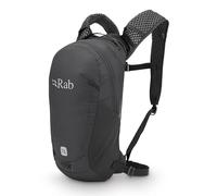 Rab Tygen Backpack - Lightweight Breathable Daypack for Travel, Hiking, & Commuting - Black - 12-Liter (Back Length - Medium)