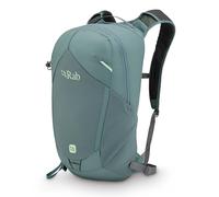 Rab Tygen Backpack - Lightweight Breathable Daypack for Travel, Hiking, & Commuting - Sage - 6-Liter (Back Length - Medium)