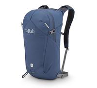 Rab Tygen Backpack - Lightweight Breathable Daypack for Travel, Hiking, & Commuting - Tempest Blue - 6-Liter (Back Length - Medium)