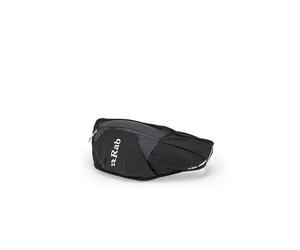 Rab Veil 1 Belt Pack - Ultralight Breathable Hip Pack for Trail Running & Hiking - Black - One Size