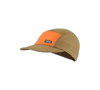 Rab Vista 5 Panel Cap - Lightweight Breathable Hat for Trail Running & Hiking - Oak/Dark Melba - One Size