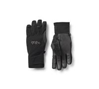 Rab VR Gloves - Vapour-Rise Softshell Breathable Gloves for Skiing & Mountaineering - Black - Medium