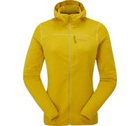 Rab - Warm and lightweight hooded fleece - Ascendor Light Hoody W Sahara for Women in Recycled Polyester - Size 12 UK - Yellow Yellow