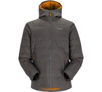 Rab - Warm and waterproof jacket - Valiance Jacket M Graphene for Men - Size L - Grey Grey L