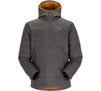 Rab - Warm and waterproof jacket - Valiance Jacket M Graphene for Men - Size XL - Grey Grey XL