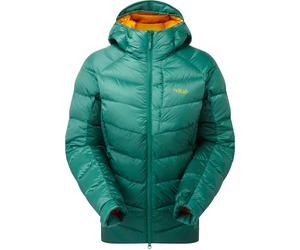 Rab - Warm, compressible down jacket - Glaceon Pro Jacket W Eucalyptus Green Slate for Women - Size 14 UK Green 14 UK
