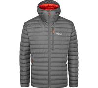 Rab - Warm down jacket - Microlight Alpine Jacket Graphene for Men - Size S - Grey Grey S