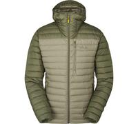 Rab - Warm down jacket - Microlight Alpine Jacket Light Khaki Stone for Men - Size S Khaki S