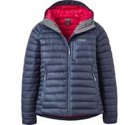 Rab - Warm down jacket - Microlight Alpine Jacket W Steel for Women - Size XS - Grey Grey XS