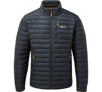 Rab - Warm Down Jacket - Microlight Jacket Beluga for Men - Size M - Grey Grey M