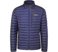 Rab - Warm down jacket - Microlight Jacket Deep Ink Marmalade for Men - Size S - Blue Blue S