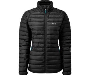 Rab - Warm down jacket - Microlight Jacket W Black for Women - Size S Black S