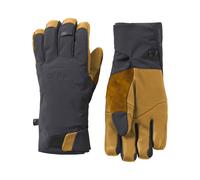 Rab - Waterproof and breathable Gloves in GORE-TEX and Primaloft® - Guide GTX Gloves Black Tan in Leather - Size L Black L