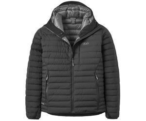 Rab - Windbreaker insulated jacket - Microlight Windstopper Hoody Black for Men - Size XL Black XL