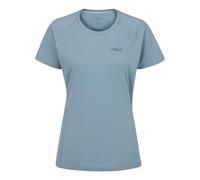 Rab Women’s Sonic Tee Lightweight Breathable Short-Sleeve T-Shirt for Trail Running & Hiking - Citadel - X-Small