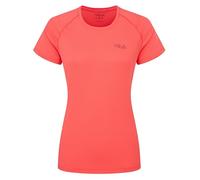 Rab Women’s Sonic Tee - Lightweight Breathable Short-Sleeve T-Shirt for Trail Running & Trekking - Hibiscus - 16