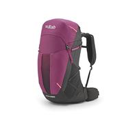 Rab Women's Airox ND Backpack - Lightweight Breathable Backpack for Hiking, Trekking, & Backpacking - Mulberry/Black - 28-Liter (Back Length - Small/Medium)