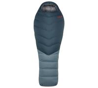 Rab - Women's Alpine 800 - Down sleeping bag size bis 185 cm Körperlänge, blue/ citadel