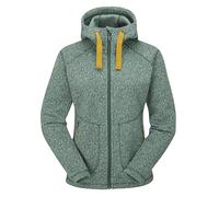 Rab Women's Amy Hoody - Lightweight Hooded Fleece Sweatshirt - Green Slate - Small