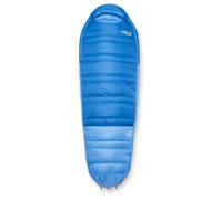 Rab - Women's Ascent -12C / 10F - Down sleeping bag size Regular - Body Size: 170 cm, blue