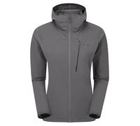 Rab Women's Borealis Alpine Hoody Jacket - Lightweight Water-Repellent Coat for Hiking & Climbing - Graphene - 14