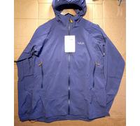 Rab Women's Borealis Hooded Softshell Jacket UK14 Patriot Blue Hiking / Trekking