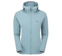Rab Women's Borealis Hoody Jacket - Lightweight Water-Repellent Coat for Hiking & Climbing - Citadel - 10
