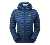 Rab Women's Cirrus Flex Hoody - Lightweight Insulated Coat for Trekking, Skiing, & Climbing - Tempest Blue - X-Large