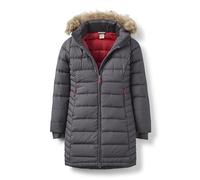 Rab Women's Deep Cover Down Parka - Warm Down Coat for Everyday Wear - Graphene - X-Large