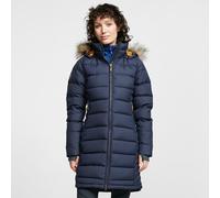 Rab Women's Deep Cover Down Parka - Warm Down Coat for Everyday Wear - Deep Denim - X-Large
