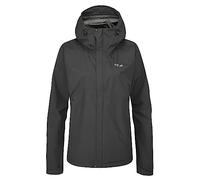 Rab Women's Downpour ECO Waterproof Jacket, Black 14