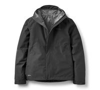 Rab Women's Downpour Jacket - Lightweight Waterproof Hooded Coat for Hiking & Trekking - Black - 14