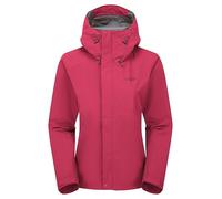 Rab Women's Downpour Jacket - Lightweight Waterproof Hooded Coat for Hiking & Trekking - Watermelon - 10