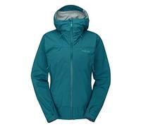 Rab Women's Downpour Plus 2.0 Waterproof Breathable Jacket for Hiking, Trekking, & Climbing - Ultramarine - 10