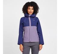 Rab Women's Downpour Eco Jacket - Waterproof jacket - Women's Patriot Blue / Purple Sage XS