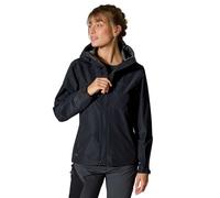 Rab Women's Downpour Jacket - Lightweight Waterproof Hooded Coat for Hiking & Trekking - Black - 10