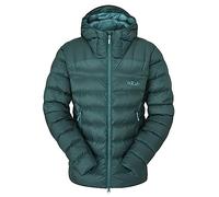 Rab Women's Electron Pro Down Jacket for Climbing & Mountaineering - Green Slate - 10
