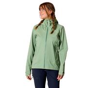 Rab Womens Firewall Light Pertex Waterproof Jacket: Dark Fig Green: 12