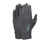 Rab Womens Flux Liner Glove Beluga Small, Beluga