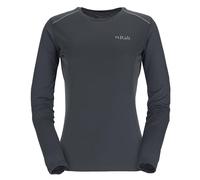 Rab Women's Force LS Tee | Lightweight, Long-Sleeve T-Shirt, for Hiking, Climbing, & Trail Running