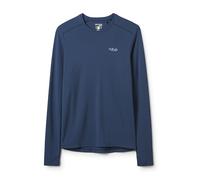 Rab Women's Force LS Tee - Tempest Blue - 12
