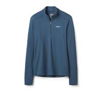 Rab Women's Force LS Zip Tee | Lightweight, Long-Sleeve T-Shirt, for Trekking, Climbing, & Trail Running