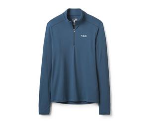 Rab Women's Force LS Zip Tee | Lightweight, Long-Sleeve T-Shirt, for Trekking, Climbing, & Trail Running