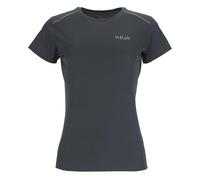Rab Women's Force Tee Lightweight T-Shirt for Trekking, Climbing, & Trail Running - Beluga - Medium