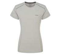 Rab Women's Force Tee - Lightweight T-Shirt for Trekking, Climbing, & Trail Running - Dark Pewter - 10